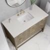 Emmeline 48" (Vanity Only Pricing) in Pebble Oak